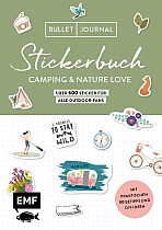 Bullet Journal Stickerbuch - Camping & Nature Love - Über 600 Sticker für alle Outdoor-Fans