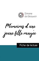 Mémoires d'une jeune fille rangée (fiche de lecture et analyse complète de l'oeuvre)