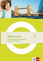 Green Line 1. Fit für Tests und Klassenarbeiten Klasse 5 -  Arbeitsheft mit Lösungen und Mediensammlung