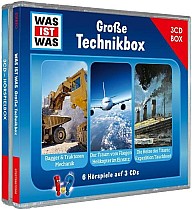 WAS IST WAS 3-CD Hörspielbox. Große Technikbox (audiobook)