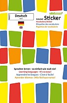 mindmemo Vokabel Sticker - Grundwortschatz Deutsch (DaF) / Englisch - 280 Vokabel Aufkleber - Zusammenfassung