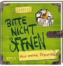 Bitte nicht öffnen: Nur meine Freunde (Freundebuch)