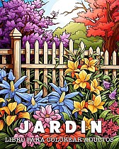 Libro para Colorear Adultos Jardin