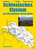 Landkarte Schlesisches Elysium 1:100 000