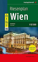 Wien, Riesenplan, Stadtatlas 1:12.500, freytag & berndt