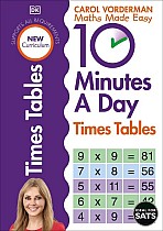 10 Minutes A Day Times Tables, Ages 9-11 (Key Stage 2)