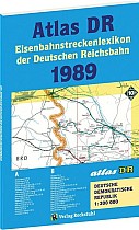 ATLAS DR 1989 - Eisenbahnstreckenlexikon der Deutschen Reichsbahn