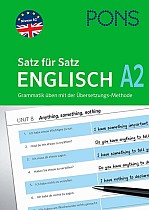 PONS Satz für Satz Englisch A2. Grammatik üben mit der Übersetzungsmethode