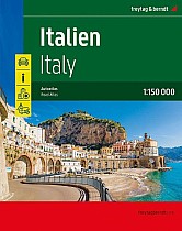 Italien, Autoatlas 1:150.000, freytag & berndt