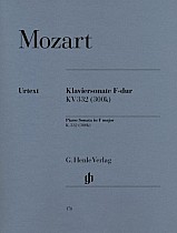 Mozart, Wolfgang Amadeus - Klaviersonate F-dur KV 332 (300k)