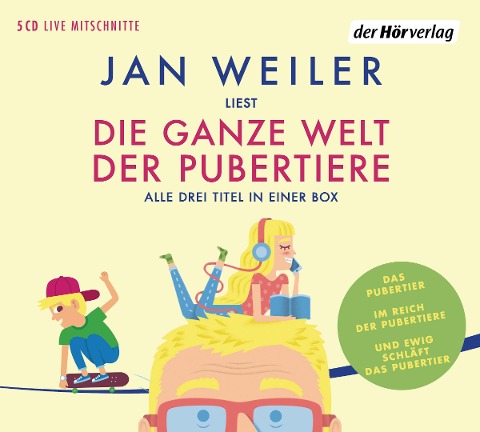 Die ganze Welt der Pubertiere. Drei Titel in einer Box (audiobook)