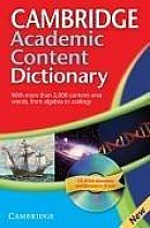 Cambridge Academic Content Dictionary Reference Book