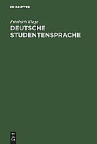 Deutsche Studentensprache