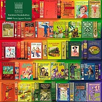 Adult Jigsaw Puzzle Bodleian Libraries: Rainbow Bookshelves