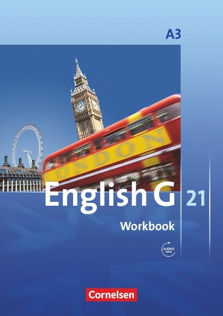 English G 21. Ausgabe A 3. Workbook mit Audios Online