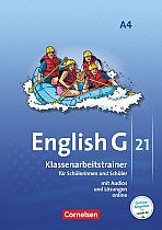 English G 21. Ausgabe A 4. Klassenarbeitstrainer mit Audios und Lösungen online