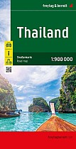 Thailand, Autokarte 1:900.000, freytag & berndt