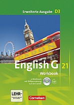 English G 21. Erweiterte Ausgabe D 3. Workbook mit e-Workbook und Audios online