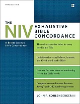 The NIV Exhaustive Bible Concordance, Third Edition