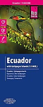 Reise Know-How Landkarte Ecuador, Galápagos (1:650.000 / 1.000.000)