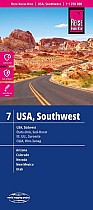 Reise Know-How Landkarte USA 07, Südwest (1:1.250.000)