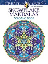 Creative Haven Snowflake Mandalas Coloring Book