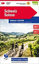 KuF Schweiz Radreisekarte 1 : 301 000