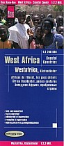 Reise Know-How Landkarte Westafrika, Küstenländer (1:2.200.000) : von Senegal bis Nigeria