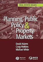 Planning, Public Policy and Property Markets