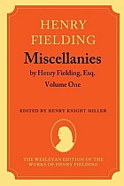 Miscellanies by Henry Fielding, Esq: Volume One