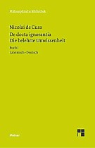 Schriften in deutscher Übersetzung 15/A. Die belehrte Unwissenheit 1