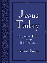 Jesus Today, Large Text Blue Leathersoft, with Full Scriptures