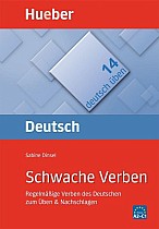 Deutsch üben 14. Schwache  Verben