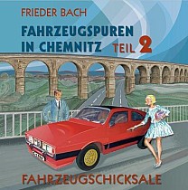 Fahrzeugspuren in Chemnitz