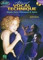 Advanced Vocal Technique: Middle Voice, Placement & Styles Book/Online Audio