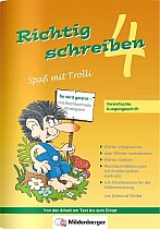 Richtig schreiben - Spaß mit Trolli, 4. Schuljahr