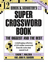 Simon & Schuster Super Crossword Puzzle Book #12