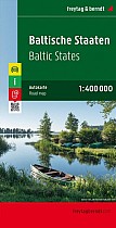 Baltische Staaten / Baltic States 1 : 400 000  Autokarte