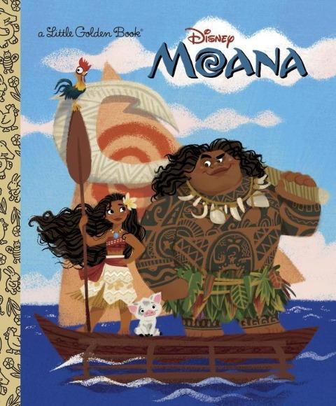 Moana Little Golden Book