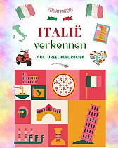 Italië verkennen - Cultureel kleurboek - Klassieke en hedendaagse creatieve ontwerpen van Italiaanse symbolen