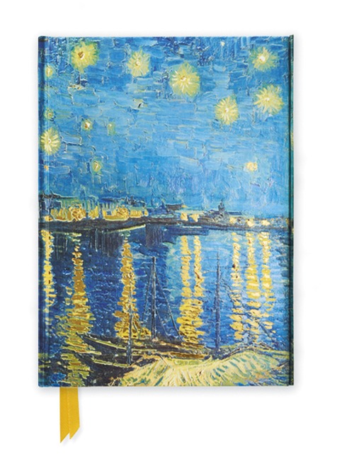 Vincent Van Gogh: Starry Night Over the Rhône (Foiled Journal)