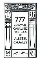 777 & Other Qabalistic Writings of Aleister Crowley