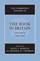 The Cambridge History of the Book in Britain