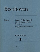 Beethoven, Ludwig van - Violinsonate A-dur op. 47 (Kreutzer-Sonate)