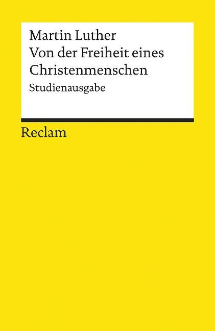 Von der Freiheit eines Christenmenschen