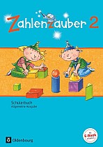 Zahlenzauber 2. Schuljahr. Schülerbuch mit Kartonbeilagen. Allgemeine Ausgabe