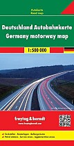 Deutschland Autobahnkarte 1 : 500 000