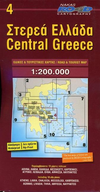 Greece Central 1 : 200 000