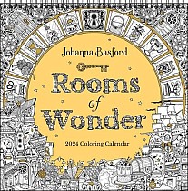 Johanna Basford 2024 Coloring Wall Calendar